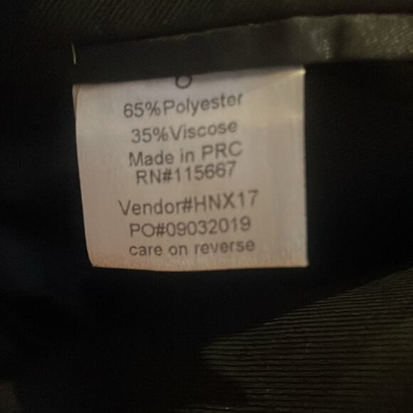 Geoffrey Beene boys black suit jacket size 6 - Picture 4 of 4